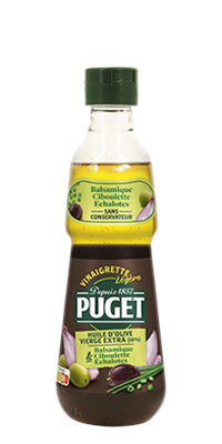 PUGET Vinaigre Balsamique Ciboulette-Echalotes