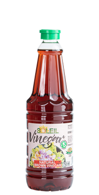 Soleil brown vinegar